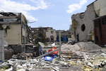 Территория разрушенного завода «Азовсталь» в Мариуполе, 21 мая 2022 года