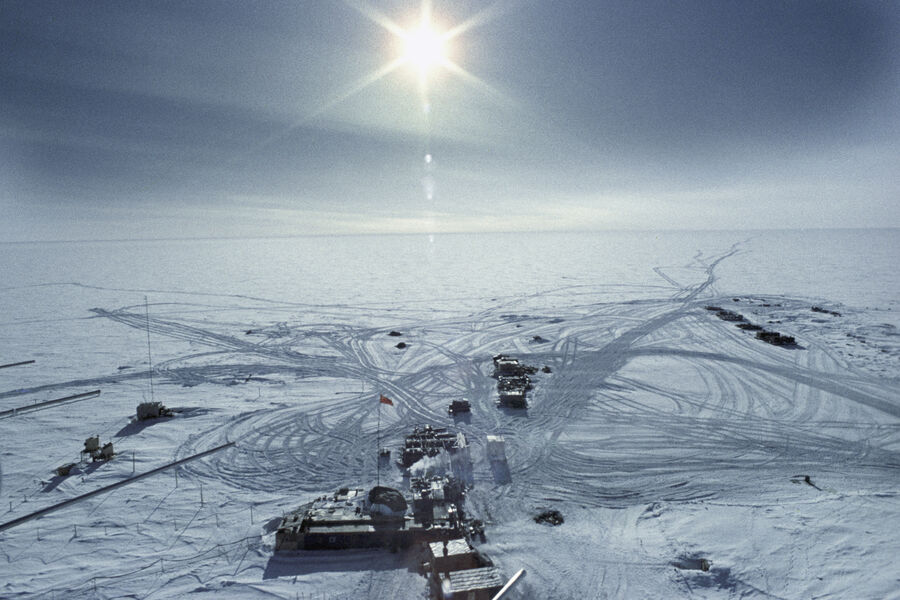 Советская антарктическая научно-исследовательская станция «Восток», 1967 год 