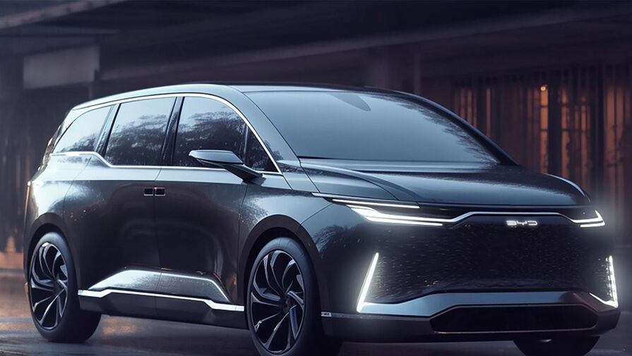 Названы сроки премьеры нового большого минивэна BYD Dynasty