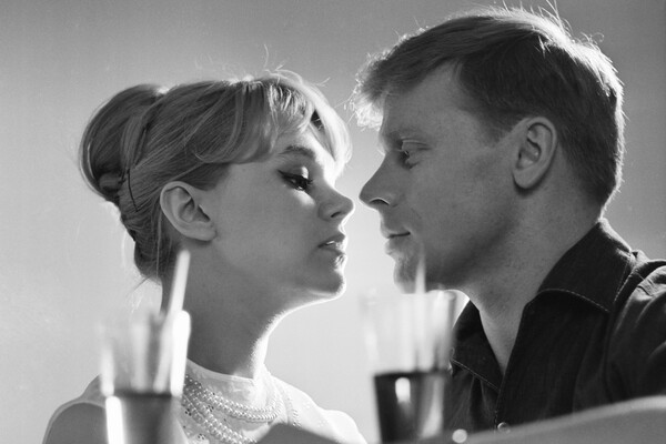 Виталий Коняев с&nbsp;первой супругой, актрисой Ниной Дробышевой, 1965&nbsp;год