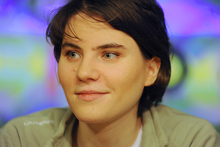 Освобожденная участница панк-группы Pussy Riot Екатерина Самуцевич 