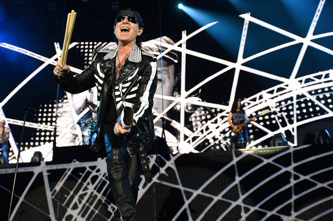 Солист группы Scorpions Клаус Майне