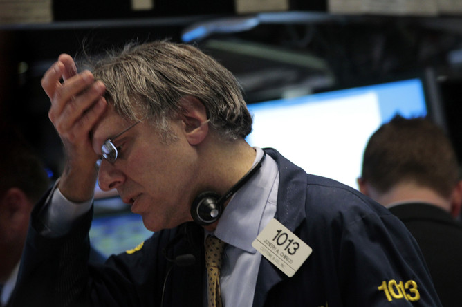 Масштабное падение европейских бирж привело к обрушению российского фондового рынка