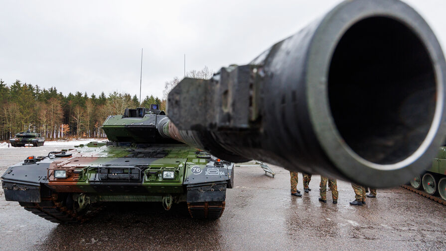 Zeit: Германия завершила обучение украинских военных на танках Leopard 2
