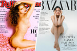 <b>Летиция Каста, Rolling Stone 1998 и Harper's Bazaar 2023</b>
<br>
В этом году Летиция Каста отпраздновала 45-й день рождения — и разделась для обложки Harper's Bazaar. Тем самым французская манекенщица доказала, что звание «самой горячей модели», которое Rolling Stone присудил ей в 1998 году, актуально и до сих пор.
