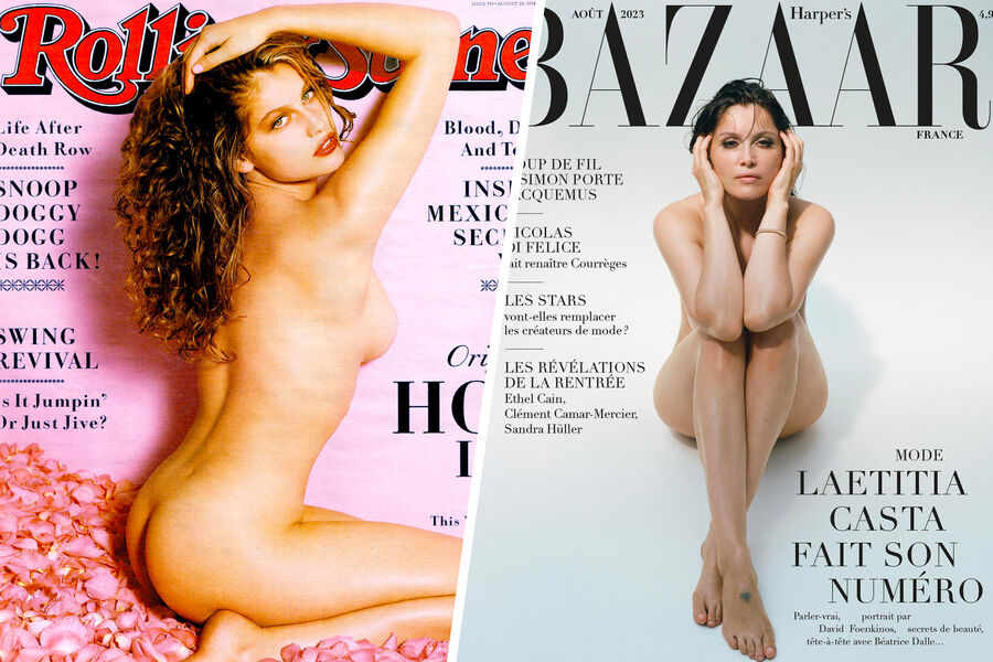 <b>Летиция Каста, Rolling Stone 1998&nbsp;и Harper's Bazaar 2023</b>
<br>
В&nbsp;этом году Летиция Каста отпраздновала 45-й день рождения &mdash; и разделась для&nbsp;обложки Harper's Bazaar. Тем самым французская манекенщица доказала, что звание «самой горячей модели», которое Rolling Stone присудил ей в&nbsp;1998 году, актуально и до&nbsp;сих пор.
