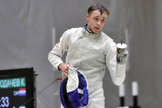 Российский фехтовальщик Кирилл Бородачев