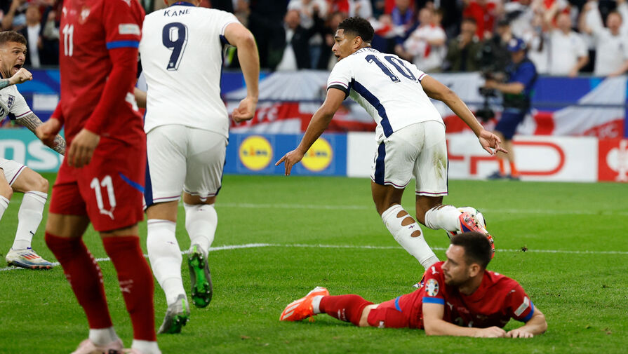 Англия обыграла Сербию в матче Евро-2024