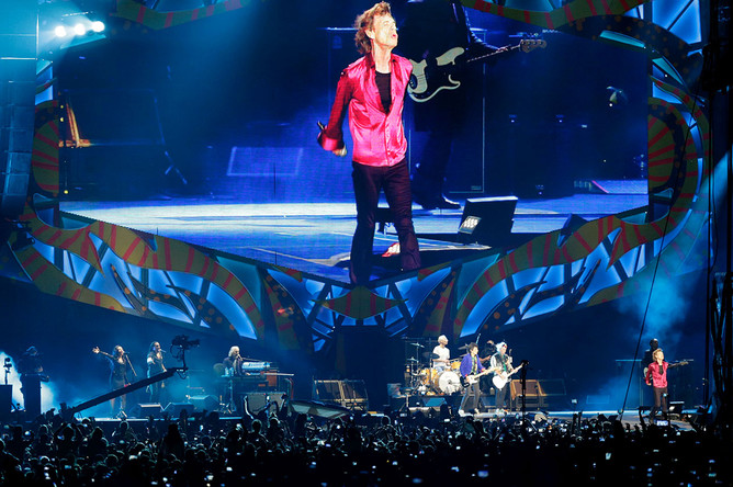 Группа The Rolling Stones впервые выступила на Кубе