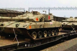 Китайская военная корпорация NORINCO модернизировала танк Type-96 для участия в соревнованиях — в Россию привезли не менее пяти новых модернизированных танков Т-96B