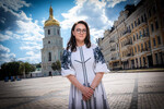 Будущая премьер-министр Украины Юлия Свириденко в Киеве, 24 августа 2023 года
