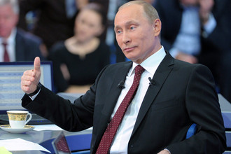 Путина спросили и про свист, и про мат