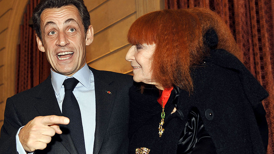 Экс-президент Франции Николя Саркози и Соня Рикель, 2009&nbsp;год