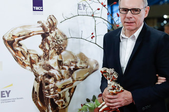 Телеведущий Игорь Прокопенко после церемонии вручения премии «ТЭФИ - 2017»