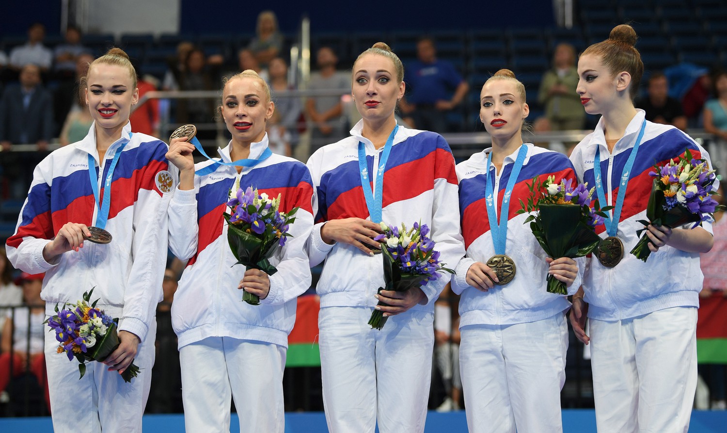 Сборная России выиграла финал многоборья в групповых упражнениях - Газета.Ru