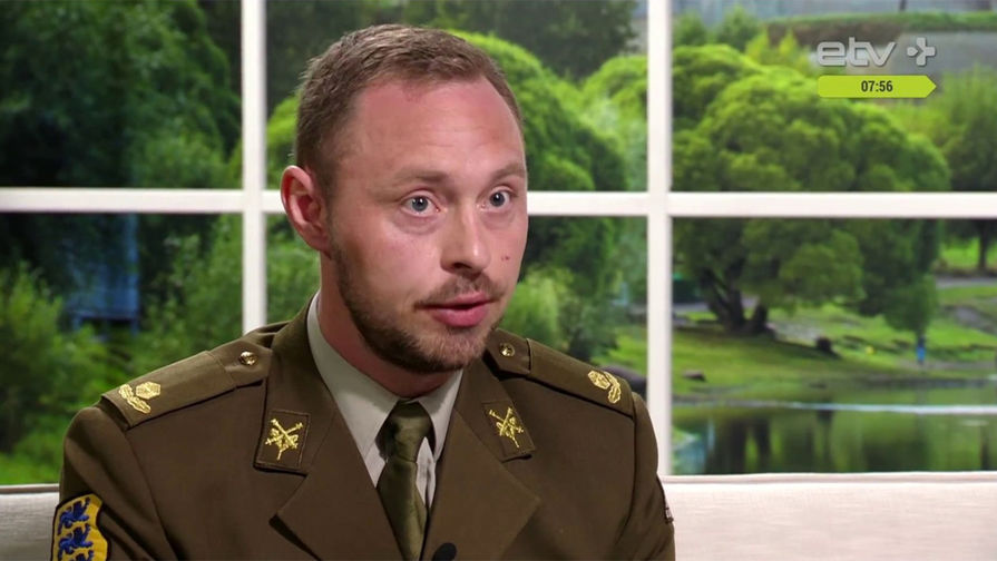 38-летний майор Сил обороны Эстонии Денис Метсавас 