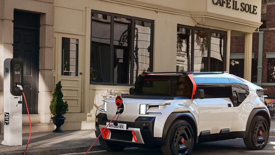 Citroen представил электрический пикап с салоном из вторсырья