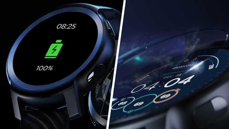Инсайдер опубликовал первые рендеры смарт-часов Moto Watch 200 с круглым экраном