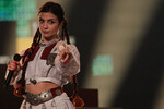 Певица Ladaniva из Армении в финале международного конкурса песни «Евровидение», 11 мая 2024 года