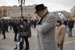 Николай Валуев во время митинга-концерта «Мы - вместе!» в поддержку решения о вхождении Крыма в состав РФ на Красной площади