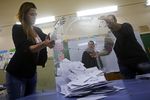 Подсчет голосов на досрочных парламентских выборах в Греции
