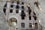 Разрушенные в результате военных действий дома в Грозном