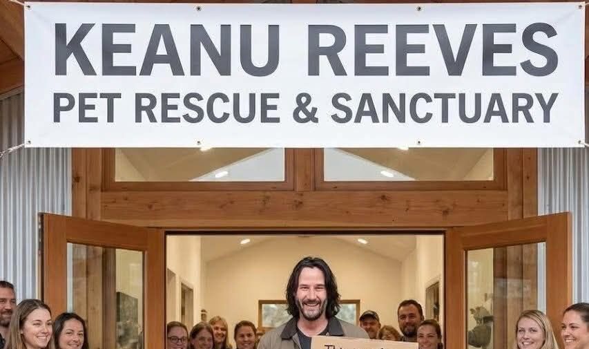 Открытие приюта Ривзом оказалось фейком