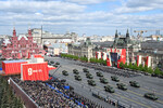 Военная техника на Красной площади в Москве на военном параде, посвященном 80-летию Победы в Великой Отечественной войне, 09 мая 2025 года