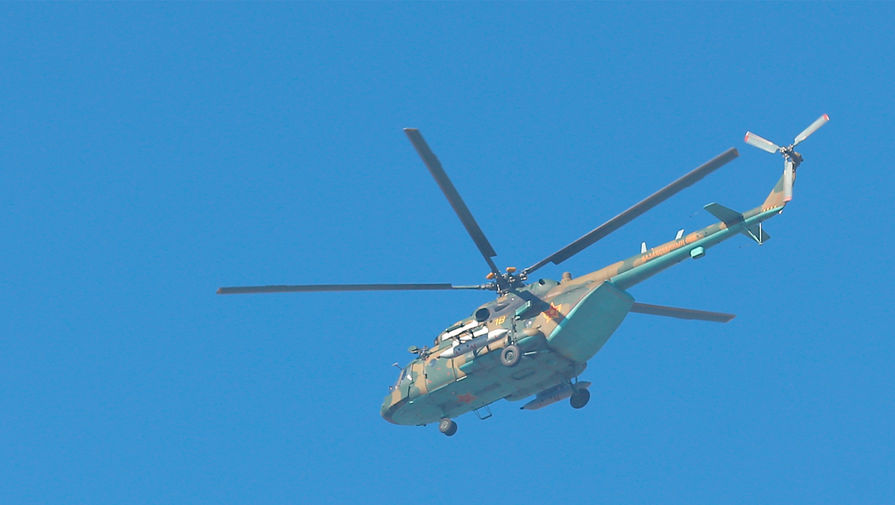МО РФ: средства ПВО сбили в Запорожской области украинский вертолет Ми-8