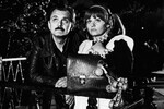 Юрий Яковлев и Ирина Муравьева на съемках художественного фильма «Карнавал», 1981 год