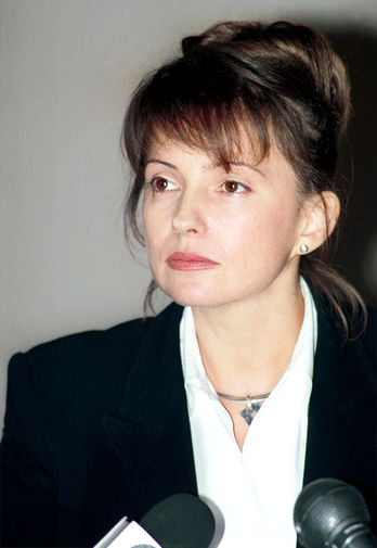 Вице-премьер по&nbsp;вопросам ТЭК Юлия Тимошенко, 2001&nbsp;г.