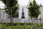 Реставрация памятника А.С. Пушкину, 25 июля 2017 года 