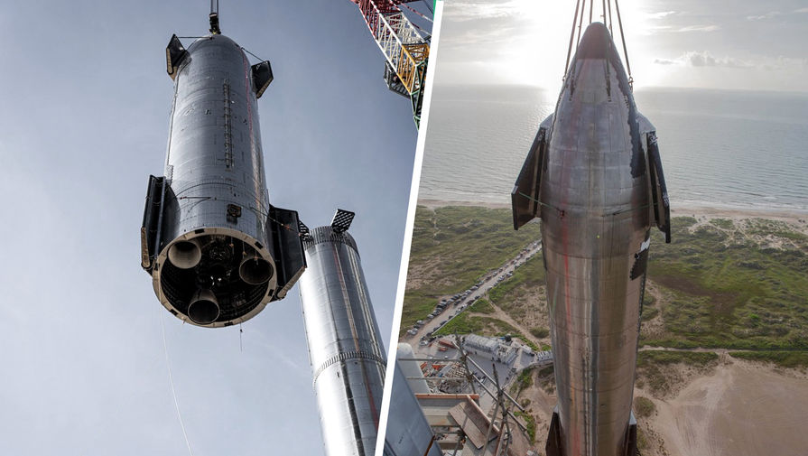 Илон Маск опубликовал фотографии собранной ракеты Starship