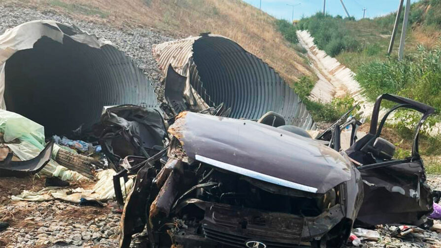 Под Волгоградом водитель и три пассажира погибли в ДТП