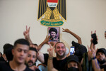 Сторонники Муктады ас-Садра в Республиканском дворце в Багдаде, Ирак, 29 августа 2022 года