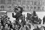 Празднование Дня Победы 9 мая 1945 года на Красной площади в Москве