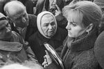 Элла Памфилова на митинге в Москве, 1992 год