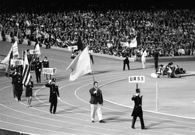 Мехико-1968. Леонид Жаботинский (тяжелая атлетика)