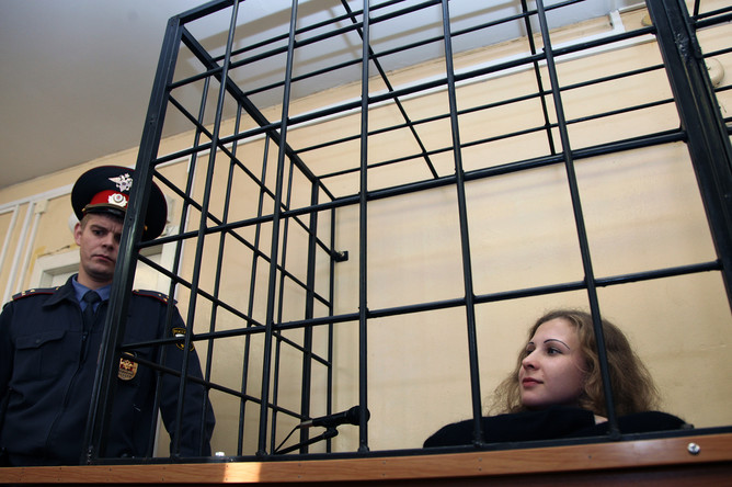 Мария Алехина в Автозаводском районном суде Нижнего Новгорода