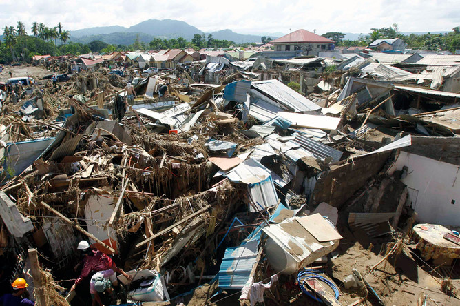Последствия урагана на Филиппинах