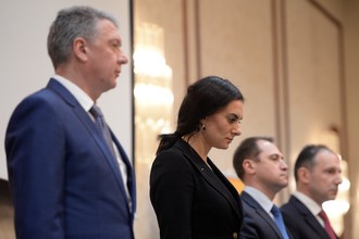Дмитрий Шляхтин (слева) и Елена Исинбаева