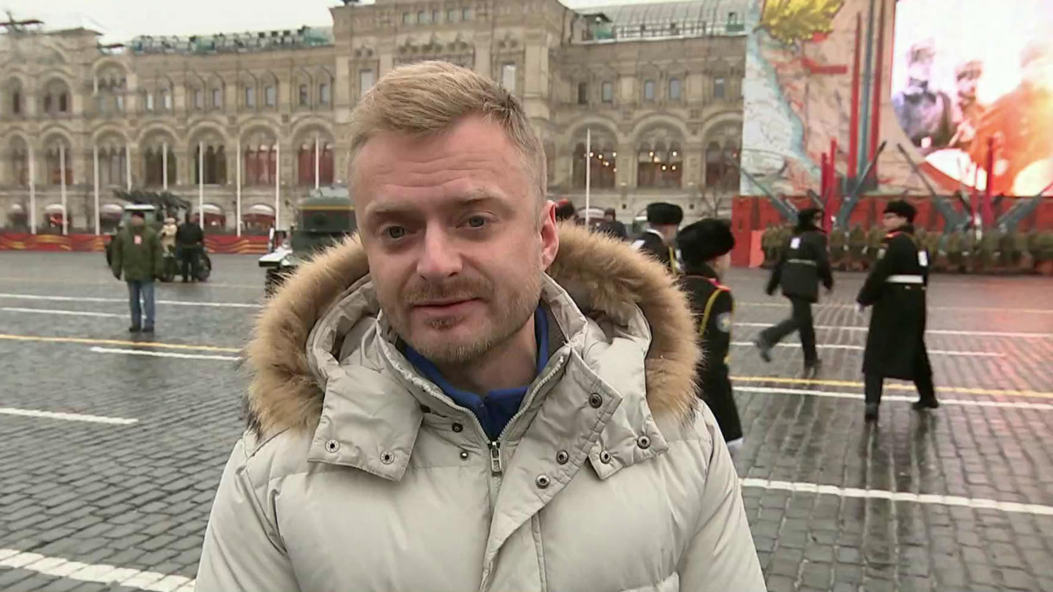 Журналист Первого канала Дмитрий Рунков