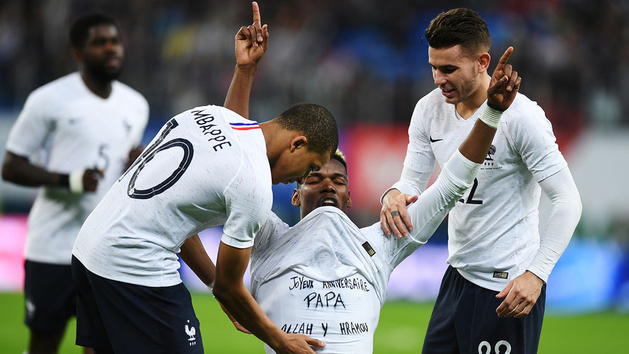 Футболистам сборной Франции устроили сюрприз в Подмосковье 