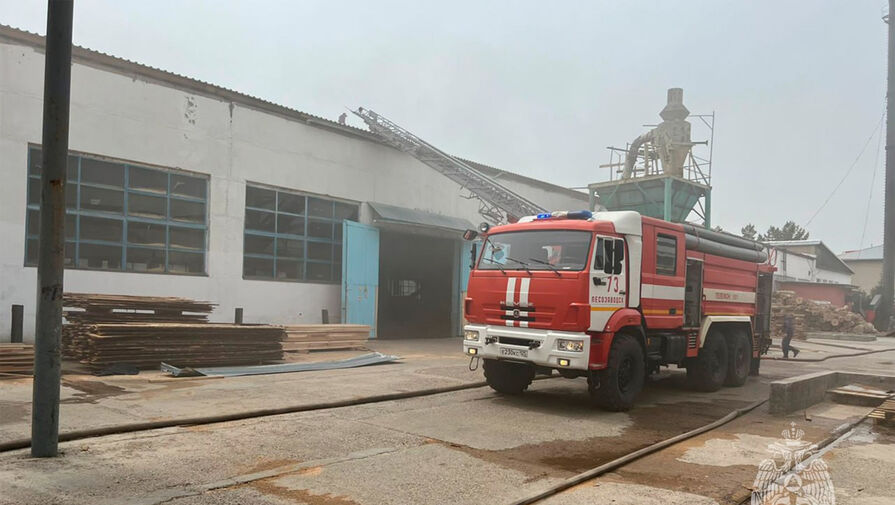 Спасатели сообщили об увеличении площади пожара в забайкальском цехе