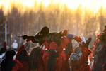 Празднование Масленицы в арт-парке Никола-Ленивец Калужской области, 16 марта 2024 года
