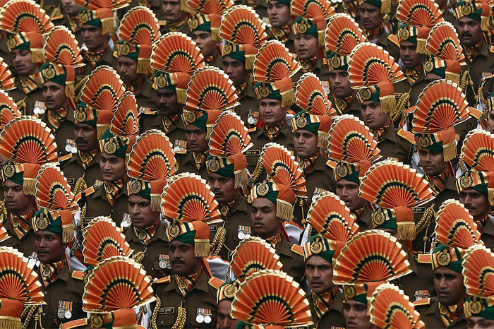Во время военного парада в&nbsp;честь Дня республики в&nbsp;Нью-Дели