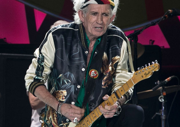 Гитарист The Rolling Stones Кит Ричардс во время концерта в Гаване