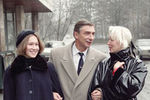 Георгий Ярцев с супругой и дочерью, 1996 год