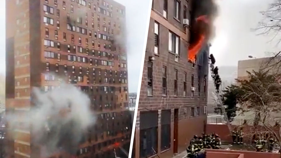 В Нью-Йорке произошел самый смертоносный пожар за последние 30 лет