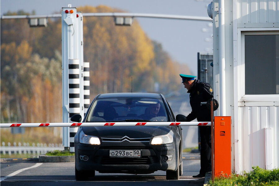 Международный автомобильный пункт пропуска «Мамоново 2» на российско-польской границе